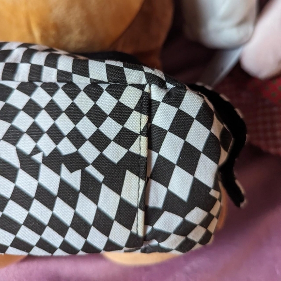 hello kitty x loungefly purse Blue, yellow, pink, black white checkered - Picture 3 of 8